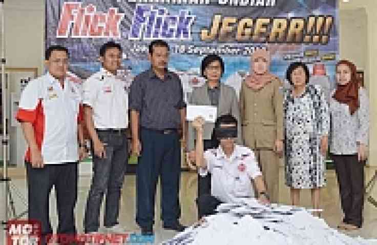 Federal Oil Lakukan Pengundian Program Flick Flick Jegerr!!!