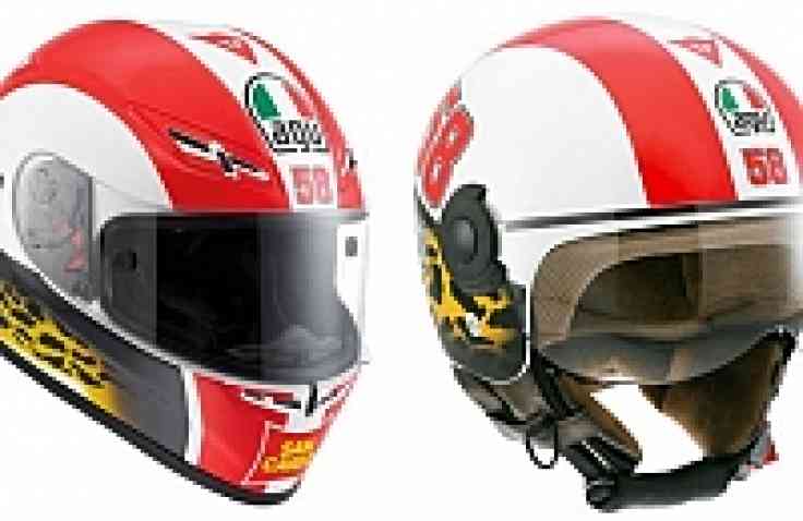 AGV Lansir Helm Edisi Khusus Marco Simoncelli