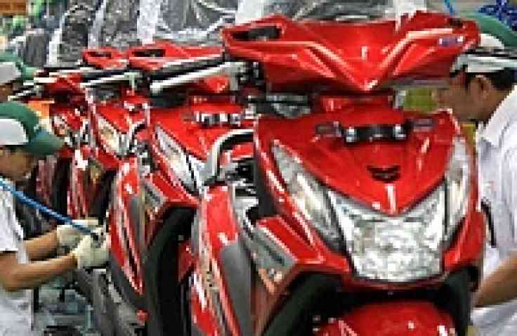 Penjualan Motor Bulan Juli 2013 Naik 6 Persen