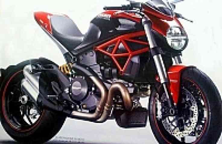 Inikah Wujud Asli Ducati Monster 2014?