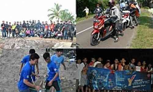 SGCI Touring Gabungan Sekaligus Lantik Anggota Baru