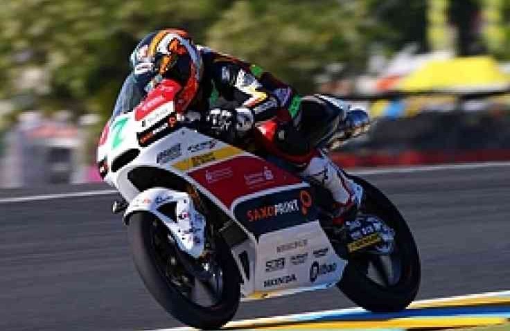 Efren Vazquez Huni Pole Position Moto3 Le Mans, Perancis