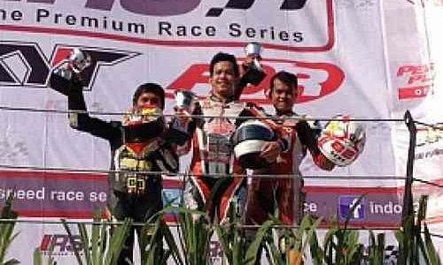 Satria Puncaki Podium Utama Kejurnas Sport 250 IRS Seri 2