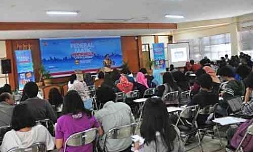 Federal Oil Gelar Journalism Clinic Perdana di Fikom UNPAD Jatinangor