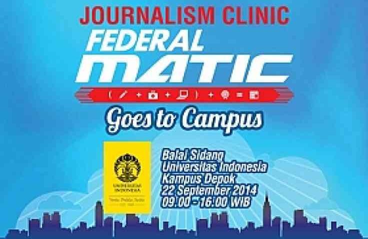 Universitas Indonesia Jadi Tuan Rumah Journalism Clinic Federal Matic ke-3