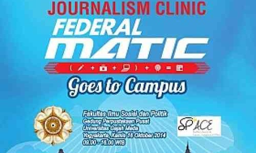 Journalism Clinic Federal Matic Seri 4 Hadir di UGM