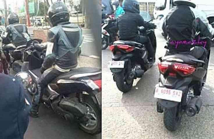 Skutik Premium Yamaha Tertangkap Kamera