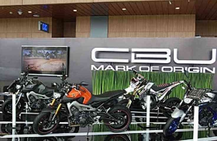 Mengusung Tema Sport DNA , Yamaha Tonjolkan Big Bike di GIIAS 2015