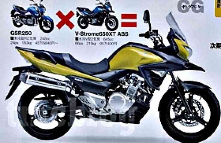 Rendering Suzuki V-Storm 250