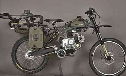 Motoped Survival Bike, Sepeda Bermotor Untuk Berburu