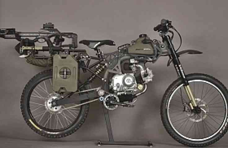 Motoped Survival Bike, Sepeda Bermotor Untuk Berburu