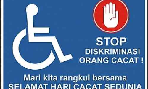 Hari Penyandang Cacat Internasional 2015, Stop Diskriminasi