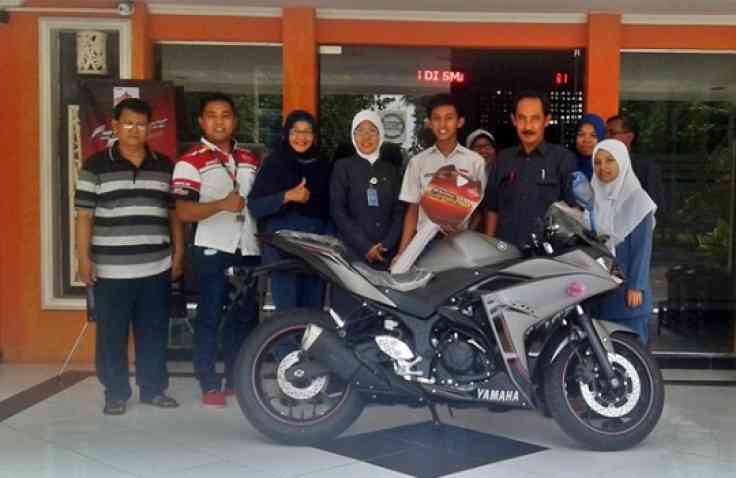 Yamaha R-25 Terbang Ke Lumajang, Ganjaran Federal Racing Surprizing