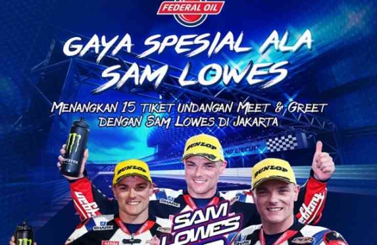 Mau Ketemu Sam Lowes ? Begini Caranya Feders