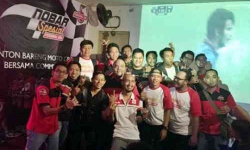 Federal Oil Kumpulkan Komunitas Bikers Lampung di Acara Nobar Spesial MotoGP