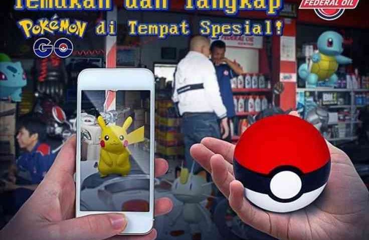 Sedang Berburu Pokemon ? Datangi Bengkel Federal Oil, Banyak Pokemon Berkeliaran !