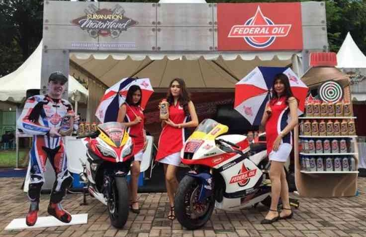 Federal Oil Meriahkan Suryanation Motorland 2016 di Medan