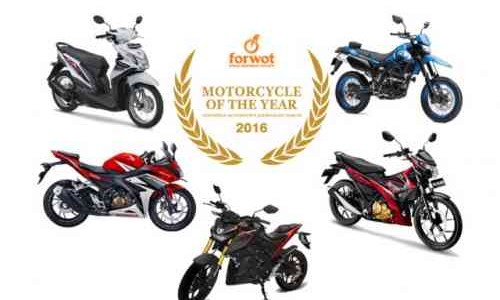 Lima Motor Terbaik Perebutkan Gelar Forwot Motorcycle od the Year 2016