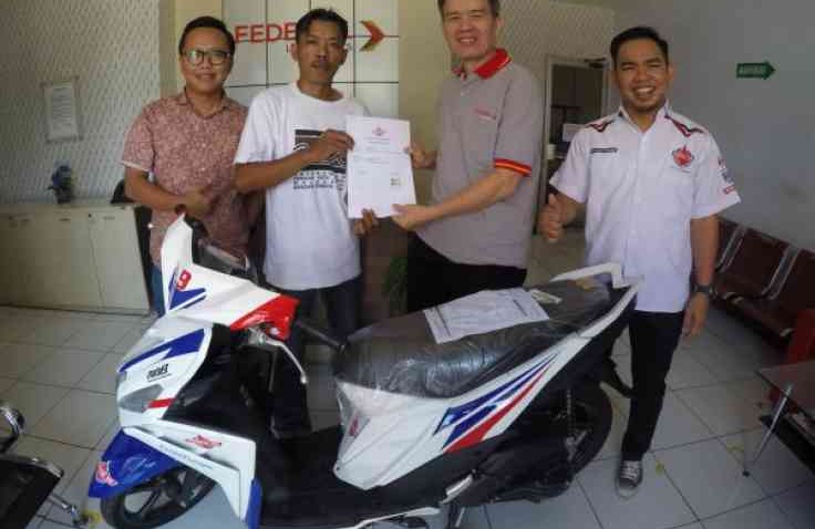 Ini Pemenang Motor Matic Area Jawa Timur dari Federal Oil Spesial Surprizing Is Back