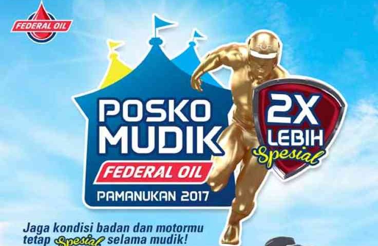 Posko Mudik Federal Oil Hadir di Pantura, Mampir! Banyak Gratisan Loh 