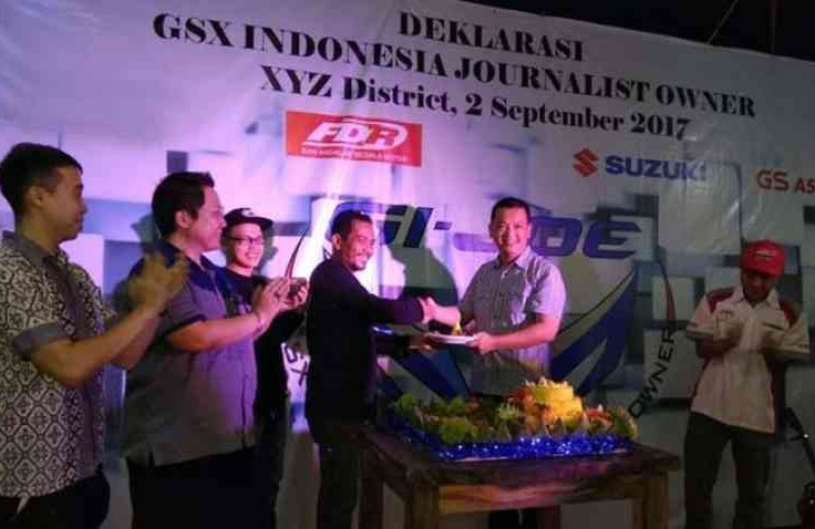 GI-JOE, Komunitas Jurnalis Pengguna Motor Suzuki GSX Resmi Berdiri