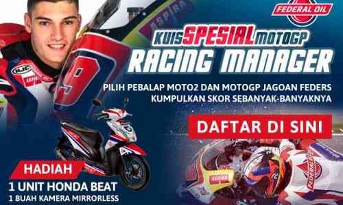 Kuis Spesial MotoGP Racing Manager Masih Dibuka, Kesempatan Menang Masih Banyak!