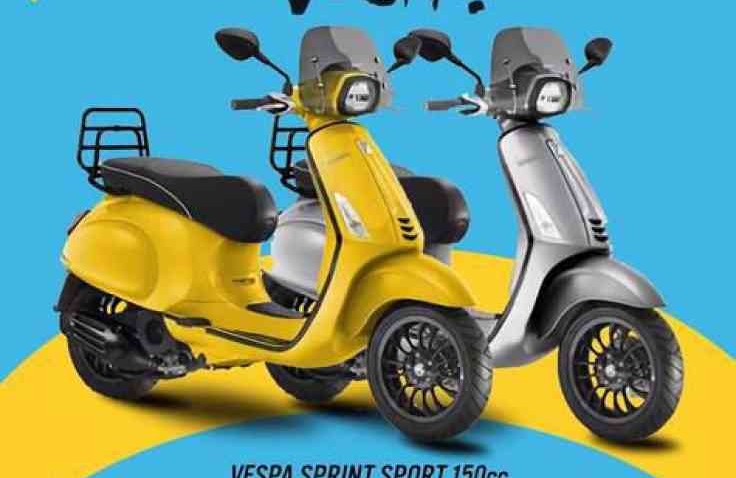 Ini dia Harga Vespa Sprint Sport Limited Edition di Indonesia, Minat?