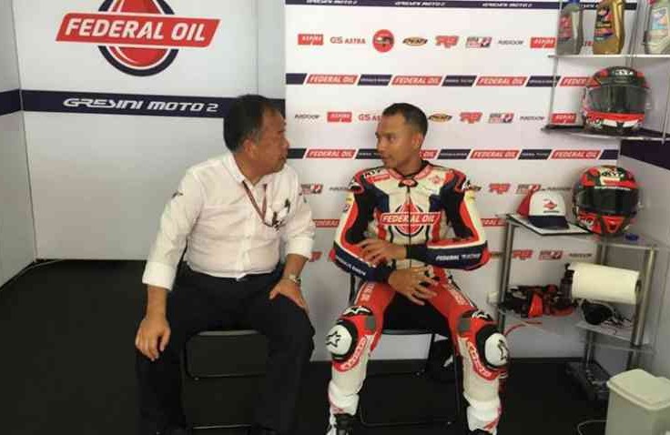 Keren! Ini dia Catatan waktu Dimas Ekky di FP2 Moto2 Bersama Gresini Racing