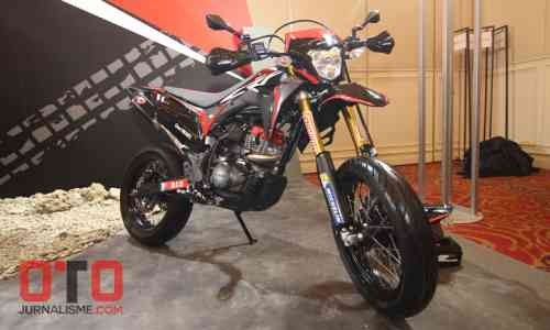 Modifikasi Honda CRF150L Supermoto Ala Honda Indonesia