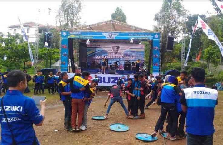 Emban Visi Ramah Lingkungan, Suzuki Bike Meet Bikin Heboh Jawa Tengah