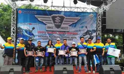 Begini Cara Bikers Suzuki Kalimantan Lakukan Aksi Sosial