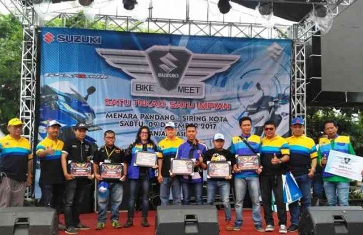 Begini Cara Bikers Suzuki Kalimantan Lakukan Aksi Sosial