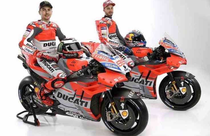 Tim Ducati MotoGP Pakai Baju Baru, Dominan Silver