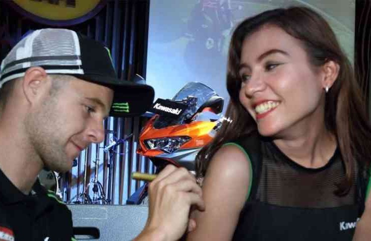 Wih, Juara WSBK Jonathan Rea Jumpa Fans di Jakarta