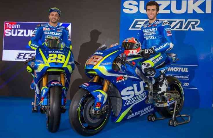 Bersama Rins dan Iannone, Suzuki Ecstar Remi Mengenalkan GSX-RR 2018 MotoGP