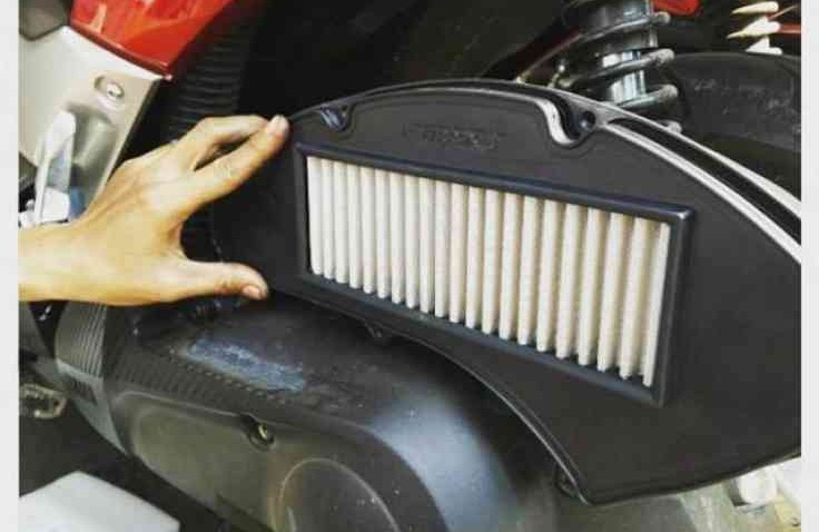 Ragam Jenis Filter Udara Motor, Bahan Busa Paling Lawas