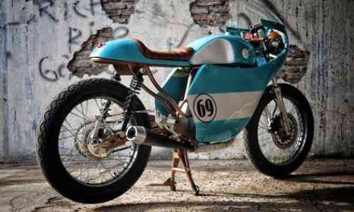 Motor Kustom Caffe Racer milik Gibran Rakabuming, Keren gak?