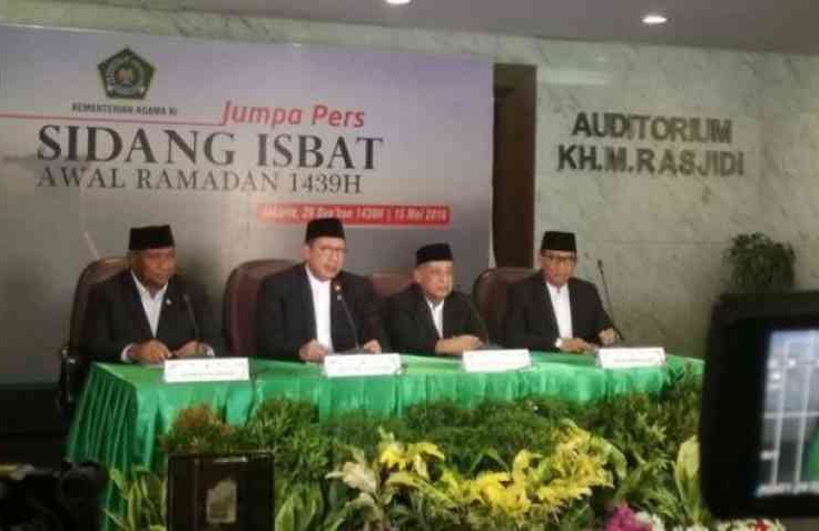 Berdasarkan Sidang Isbat, Puasa Ramadhan Jatuh Pada Hari Kamis