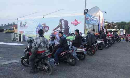 Mudik Pakai Motor, Manfaatkan Posko Mudik Federal Oil