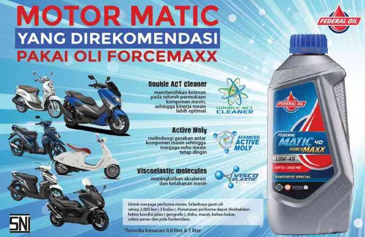 Ini Dia Keunggulan Federal Matic EcoMax dan ForceMaxx