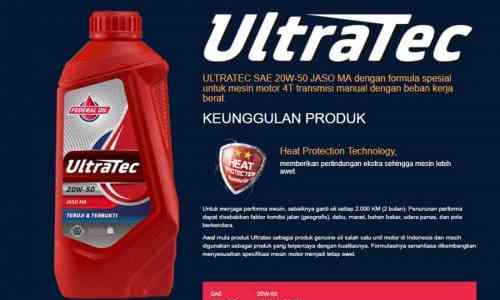 Federal Ultratec Untuk Mesin Motor Yang Bekerja Berat 