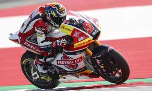 Jorge Navarro Nyaris Start Dari Front Row di Moto2 Austria