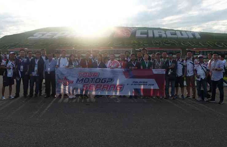 Ratusan Peserta Federal Oil Goes to Sepang Jadi Saksi Kemenangan Jorge Martin