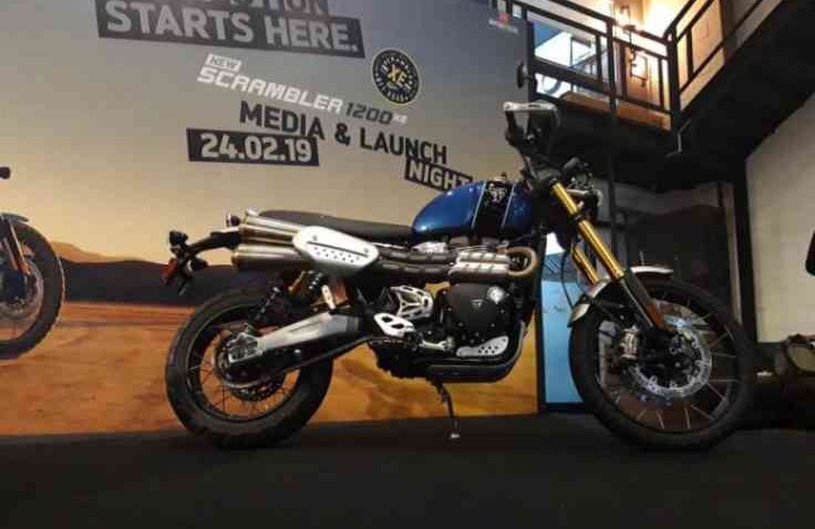 Harga Triumph Scrambler 1200 XE Rp545 Juta