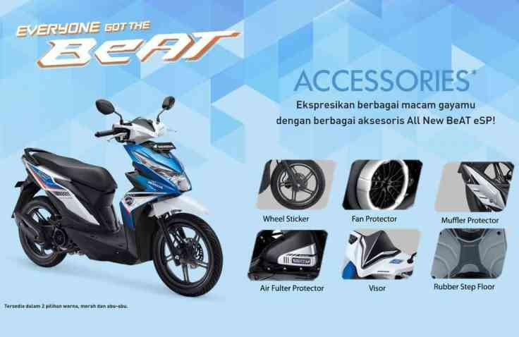 Bikin Tampilan Motor BeAT Kamu Makin Keren Dengan Aksesori Honda BeAT