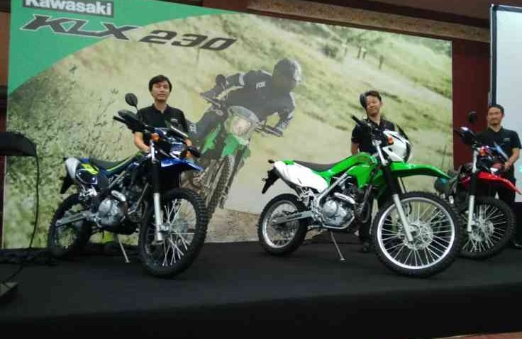 Kawasaki KLX 230 Meluncur di Jakarta Fair 2019, Harganya Mulai Rp39,9 Juta