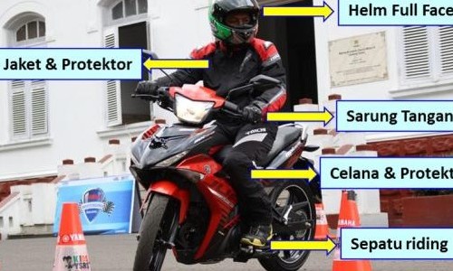 Supaya Aman Saat Naik Motor, Jangan Sepelekan Perlengkapan Berikut ini