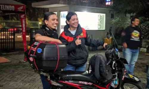 Pakai Honda Revo, Siti Farah Solo Riding Dari jakara ke Titik Nol Sabang