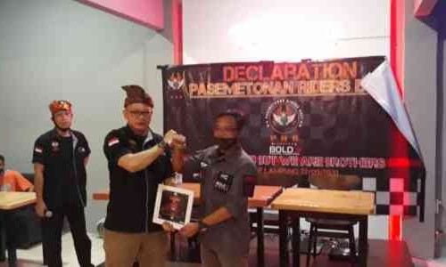 Pasemetonan Riders Bali Cahpter Lampung Resmi Terbentuk