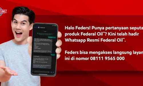 Hai Feders, yang Ingin Bertanya Seputar Produk Federal Oil Bisa Melalui WhatsApp, ini Nomornya